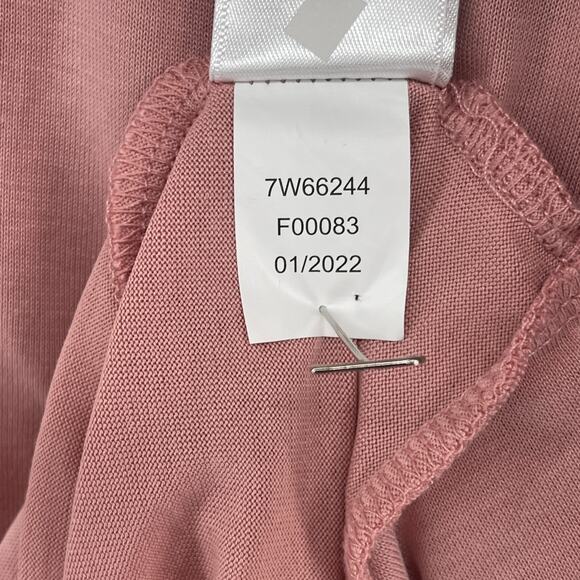 LUCKY BRAND Top Womens M Jersey Sandwash Twist Front Tee Short Sleeve Pink - Picture 10 of 15